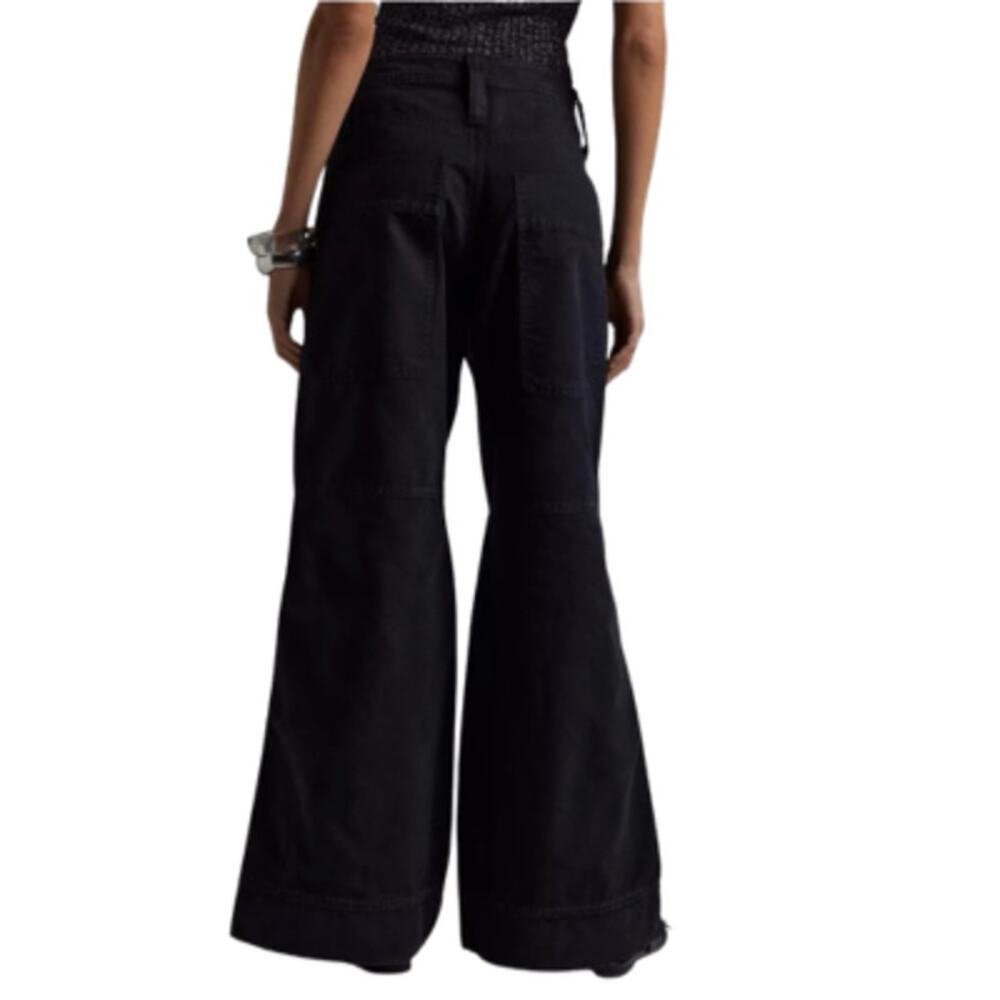 Urban Outfitters Montana Crystal Embellished Pants Black Size 2 Silence + Noise - Picture 3 of 8